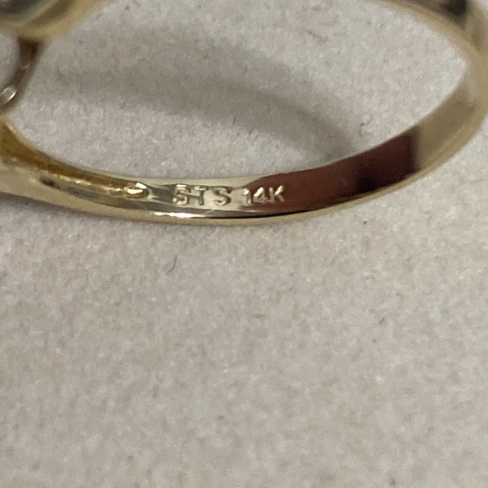 14K Gold Oval Kunzite Ring - Picture 7 of 11